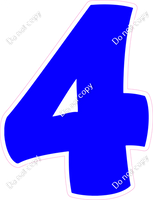 BBT 30" Individuals - Flat Blue 4