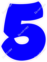 BBT 30" Individuals - Flat Blue 5