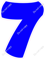 BBT 30" Individuals - Flat Blue 7