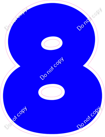 BBT 30" Individuals - Flat Blue 8