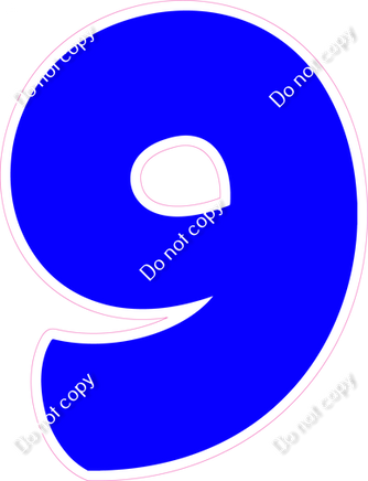 BBT 30" Individuals - Flat Blue 9