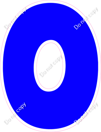 BBT 30" Individuals - Flat Blue