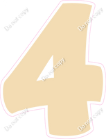 BBT 30" Individuals - Flat Champagne 4