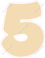 BBT 30" Individuals - Flat Champagne 5