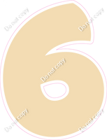 BBT 30" Individuals - Flat Champagne 6