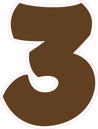 BBT 30" Individuals - Flat Chocolate 3