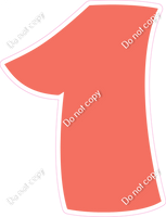 BBT 30" Individuals - Flat Coral 1