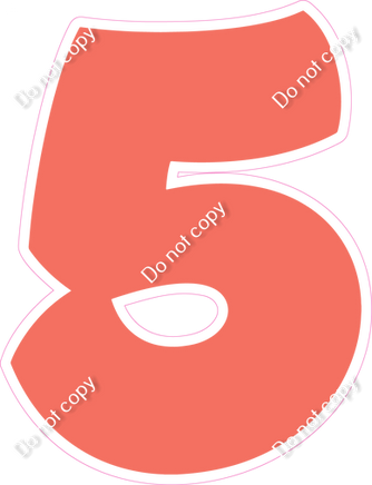 BBT 30" Individuals - Flat Coral 5