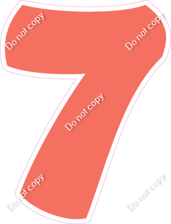 BBT 30" Individuals - Flat Coral 7