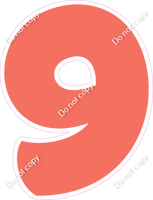 BBT 30" Individuals - Flat Coral 9