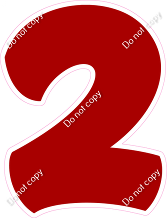 BBT 30" Individuals - Flat Crimson 2