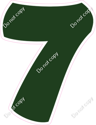 BBT 30" Individuals - Flat Hunter Green 7