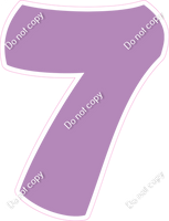 BBT 30" Individuals - Flat Lavender 7