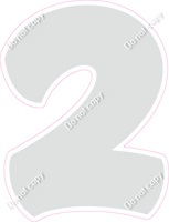 BBT 30" Individuals - Flat Light Grey 2