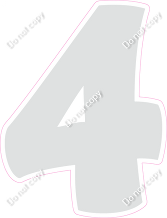 BBT 30" Individuals - Flat Light Grey 4