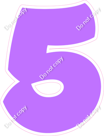 BBT 30" Individuals - Flat Lilac 5