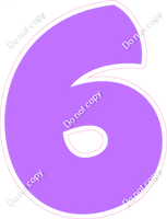 BBT 30" Individuals - Flat Lilac 6