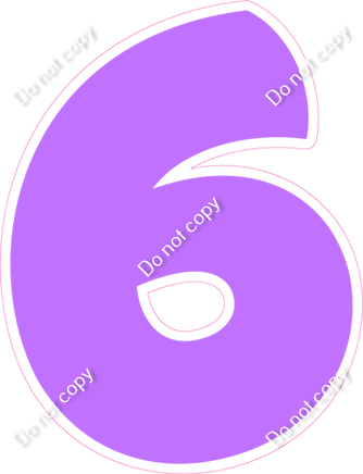 BBT 30" Individuals - Flat Lilac 6