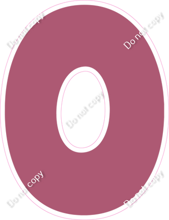 BBT 30" Individuals - Flat Mauve