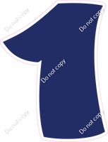 BBT 30" Individuals - Flat Navy Blue 1