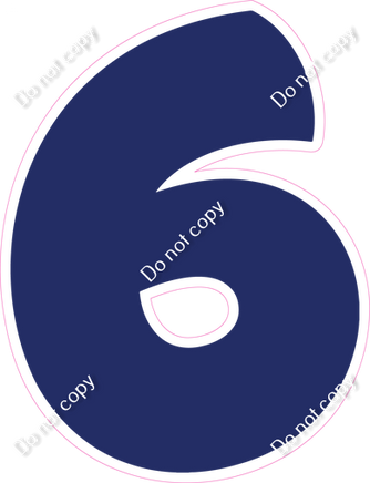 BBT 30" Individuals - Flat Navy Blue 6