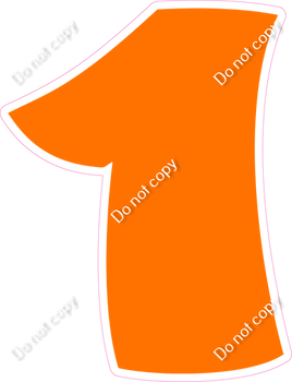 BBT 30" Individuals - Flat Orange 1