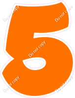 BBT 30" Individuals - Flat Orange 5