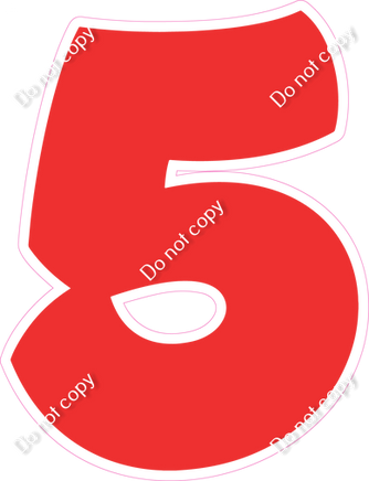 BBT 30" Individuals - Flat Red 5