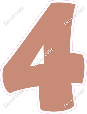 BBT 30" Individuals - Flat Rose Gold 4