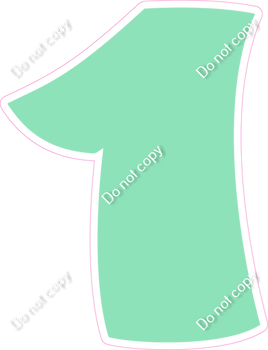 BBT 30" Individuals - Flat Sea Foam 1