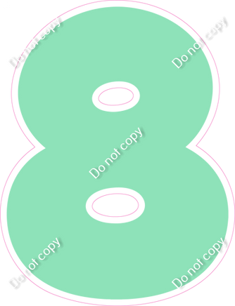 BBT 30" Individuals - Flat Sea Foam 8