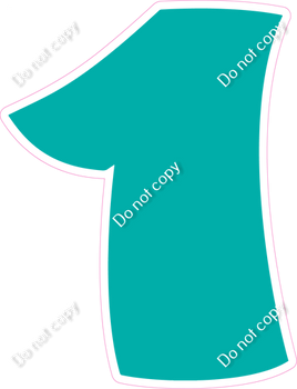 BBT 30" Individuals - Flat Teal 1