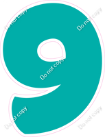 BBT 30" Individuals - Flat Teal 9