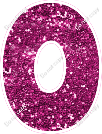 BBT 30" Individuals - Hot Pink Sparkle