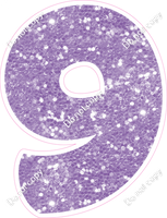 BBT 30" Individuals - Lavender Sparkle 9