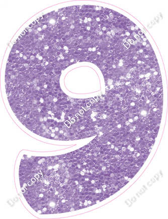 BBT 30" Individuals - Lavender Sparkle 9