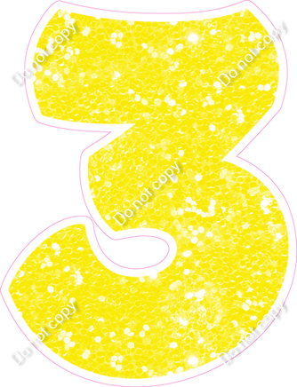 BBT 30" Individuals - Lemon Sparkle 3