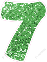 BBT 30" Individuals - Lime Green Sparkle 7