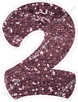 BBT 30" Individuals - Mauve Sparkle 2