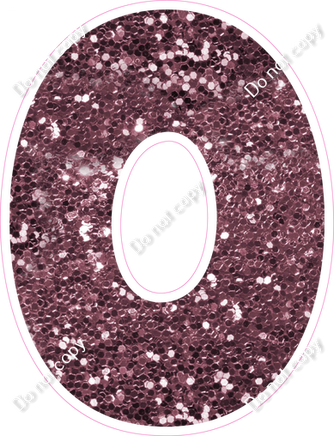 BBT 30" Individuals - Mauve Sparkle