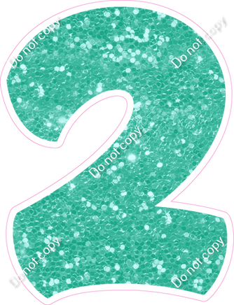 BBT 30" Individuals - Mint Sparkle 2