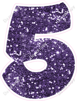 BBT 30" Individuals - Purple Sparkle 5