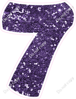 BBT 30" Individuals - Purple Sparkle 7