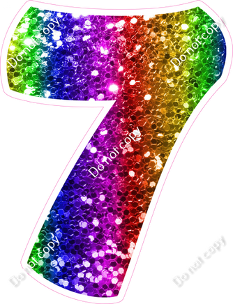 BBT 30" Individuals - Rainbow Sparkle 7