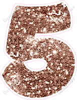 BBT 30" Individuals - Rose Gold Sparkle 5