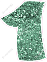 BBT 30" Individuals - Sea Foam Sparkle 1