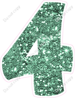 BBT 30" Individuals - Sea Foam Sparkle 4