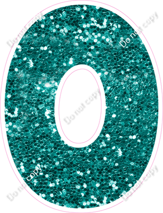 BBT 30" Individuals - Teal Sparkle