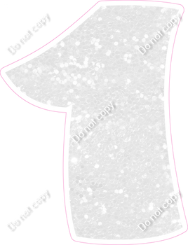 BBT 30" Individuals - White Sparkle 1