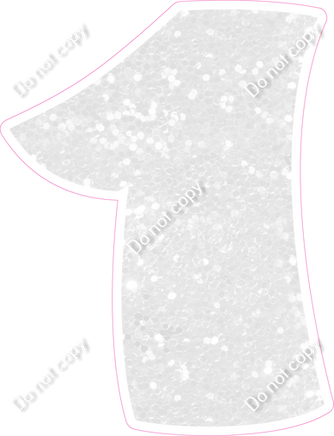 BBT 30" Individuals - White Sparkle 1